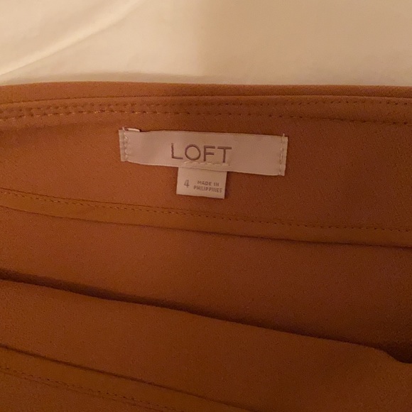 Loft Camel Wrap skirt - Picture 3 of 5